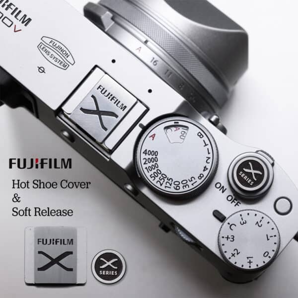 ชุด Soft Release ปุ่มชัตเตอร์ และ Hot Shoe Cover ปิดช่องแฟลช Fuji X100V XT4 XPRO3 XT30 XPRO2 XT2 X100F