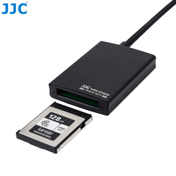 CFexpress Type-B Card Reader USB-C โอนรูปจากกล้องเข้ามือถือและคอมพิวเตอร์ JJC CR-CFB