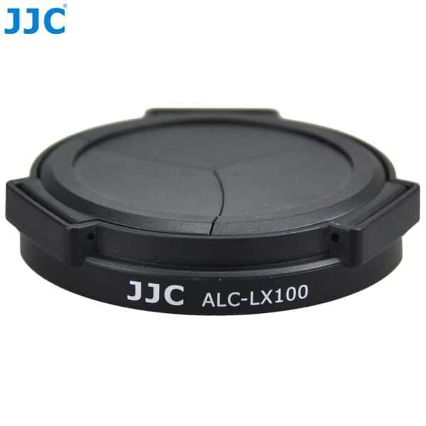 Auto Lens Cap Leica D-LUX8 JJC ALC-LX100 สีดำ ฝาปิดหน้าเลนส์อัตโนมัติ