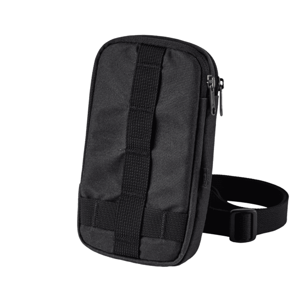 Wotancraft Double Zipper Pouch Black