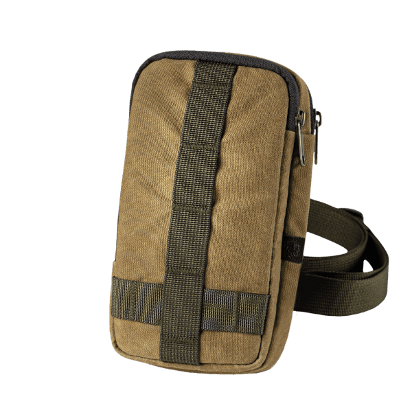 Wotancraft Double Zipper Pouch Khaki