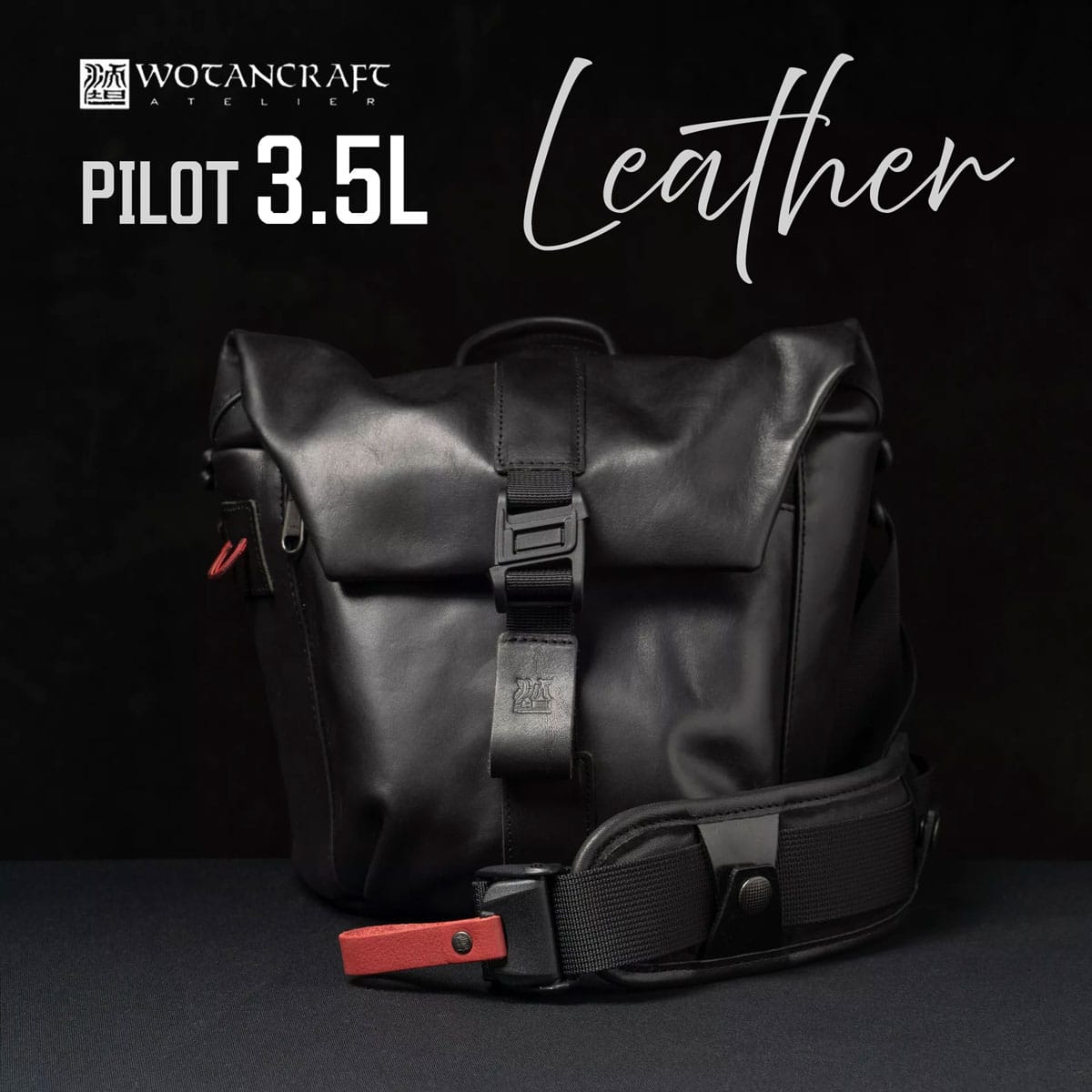 Wotancraft PILOT 3.5L Leather Black Upgraded Version