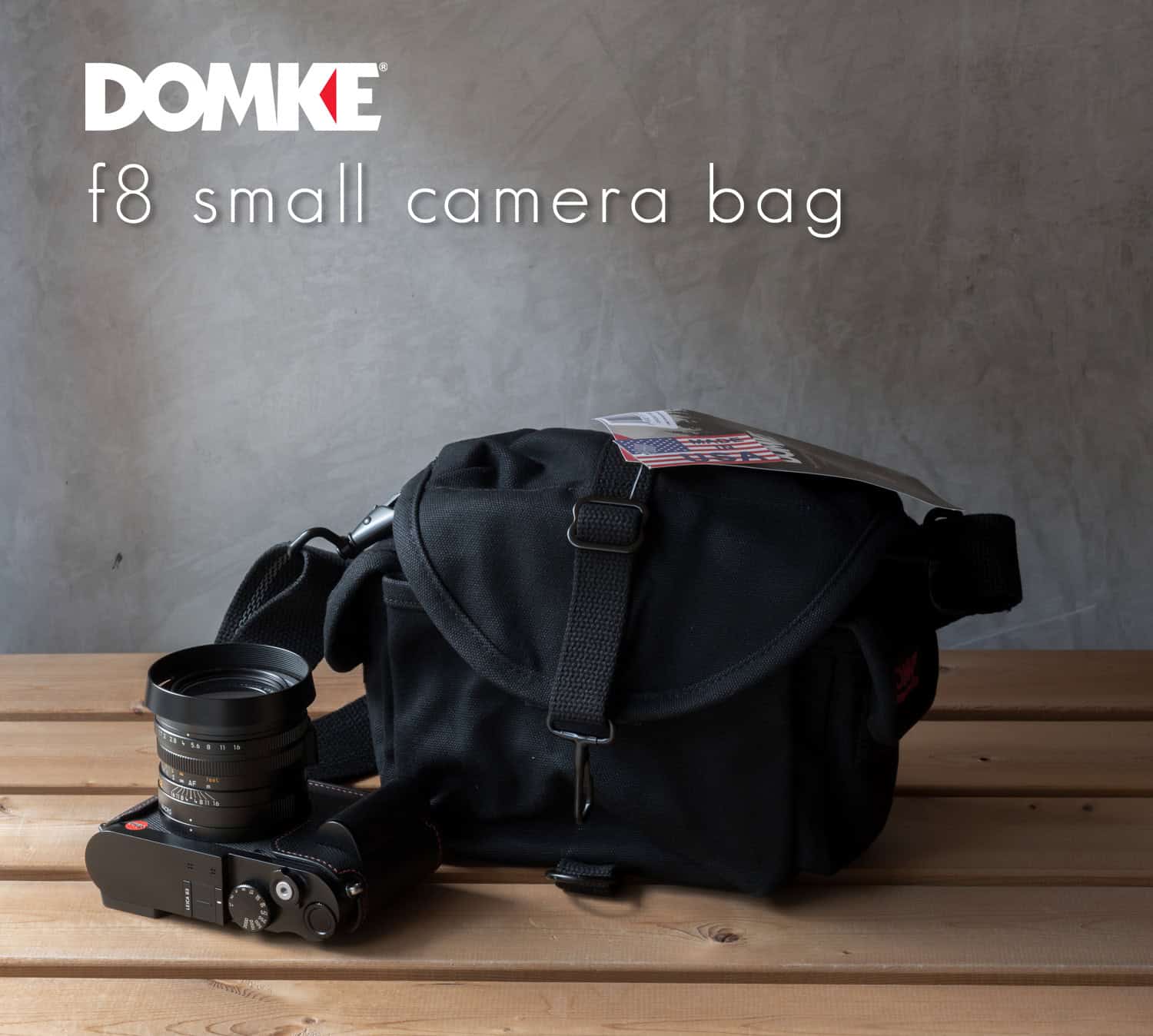 Domke F8 Black Canvas