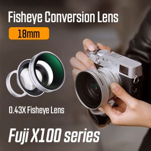 Fisheye conversion lens Neewer 0.43X 18mm for Fuji X100