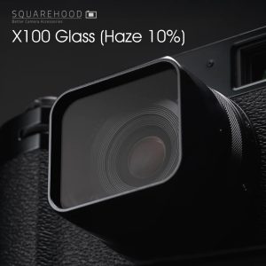 Squarehood X100 Glass Haze 10% Black เลนส์ฮูด Fuji X100 series