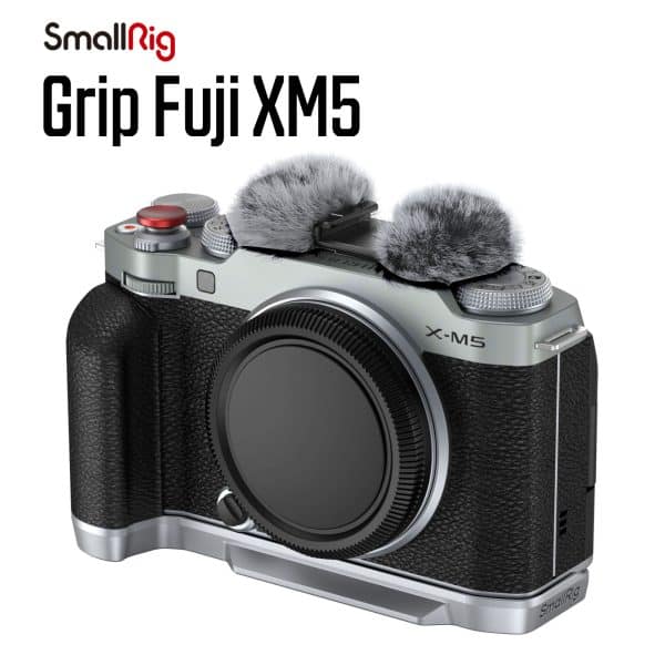 Grip Fuji XM5 สีเงิน กริป SmallRig 4875