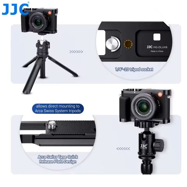 กริป Leica D-LUX 8 Hand Grip จาก JJC HG-DLUX8