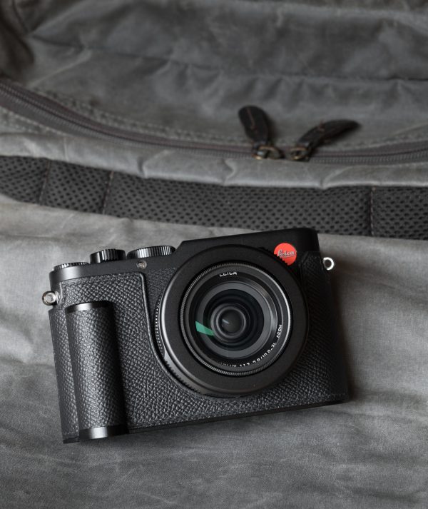 Case Leica D-LUX 8 Black Kontice เคสหนังแท้ สีดำ มีกริป