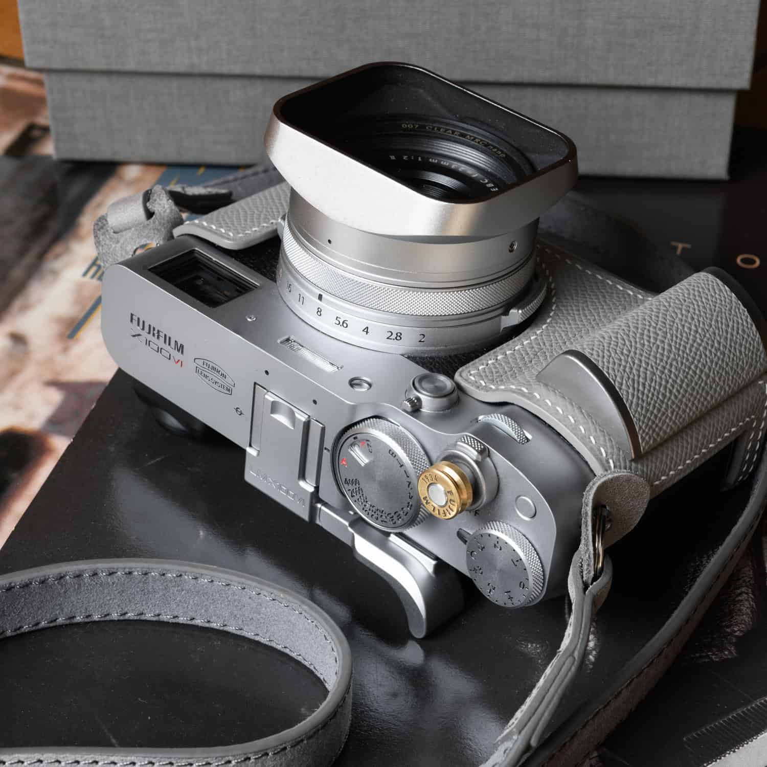 ชุดแต่ง Fuji X100VI เคส ที่พักนิ้ว ฮูด